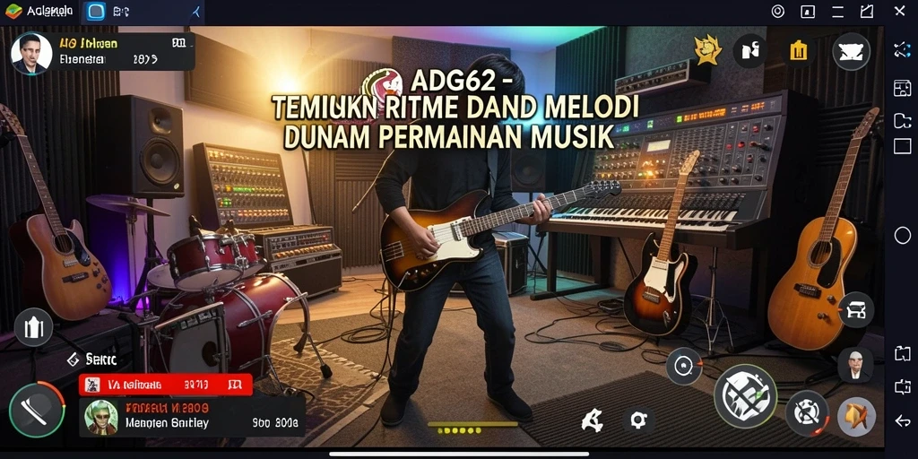 Screenshot ADG62 menampilkan gameplay yang interaktif dan penuh warna.