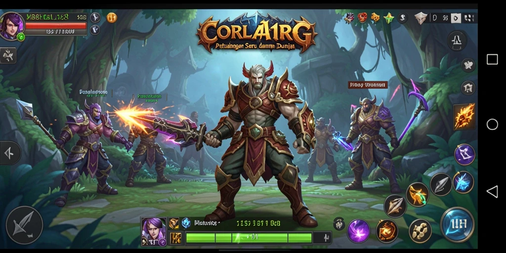 Tampilan menakjubkan dari gameplay ARPG di CORLA188.