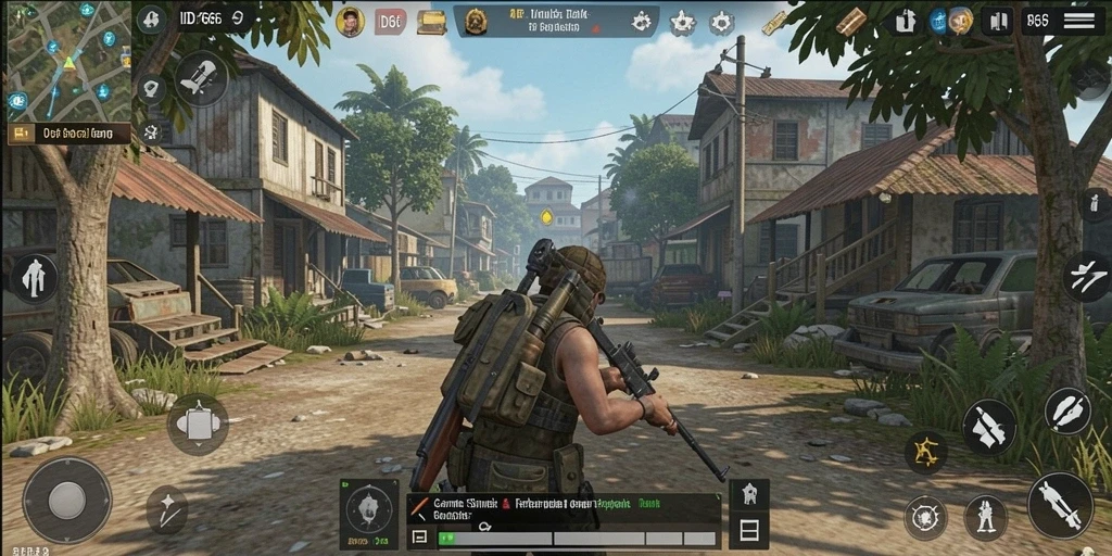 Screenshot gameplay <strong>ID66</strong> menunjukkan interaksi sosial dan kegiatan simulasi yang seru.