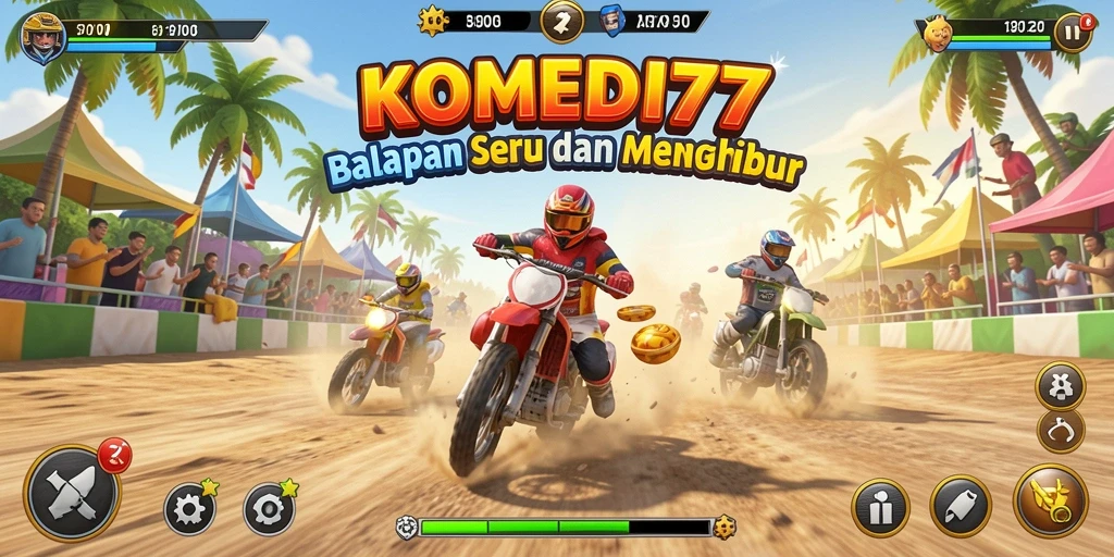 Gameplay KOMEDI77 yang penuh warna dan menyenangkan.