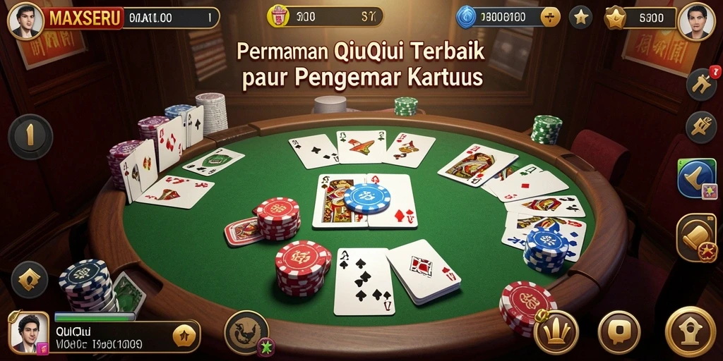 Tampilan gameplay menarik dari MAXSERU di QiuQiu.
