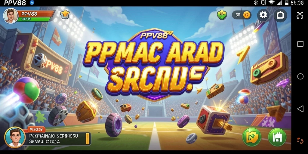 Screenshot gameplay PPV88 yang menunjukkan aksi menarik dalam permainan Arcade.